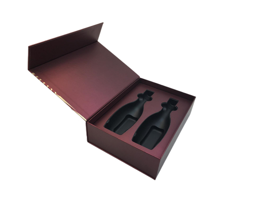 Kundenspezifische Luxusgeschenkbox mit Deckel und austauschbarer Band-Papiertüte für Valentinstag