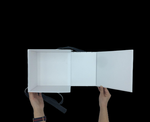 Verlegtes Band-doppeltes Öffnungs-Hälfte-Falten-Graffiti-Weihnachtsgeschenkbox-Ei-Verpacken