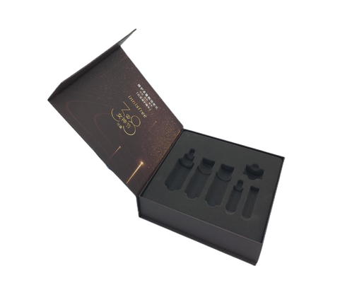 Das heiße Stempeln prägte kundenspezifisches Logo Luxury Custom Gift Box-Rechteck
