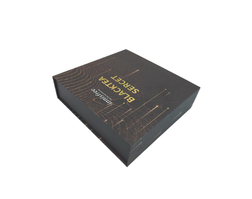 Das heiße Stempeln prägte kundenspezifisches Logo Luxury Custom Gift Box-Rechteck