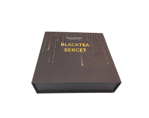 Das heiße Stempeln prägte kundenspezifisches Logo Luxury Custom Gift Box-Rechteck