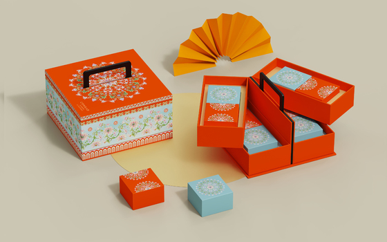 Kundenspezifische Marmorlippenstift-Geschenkbox-magnetisches Geschenkbox-Valentinstag-Geschenk