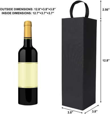 Alkohol-Champagne Magnetic Closure Collapsible Wine-Kästen mit Deckel und Griff