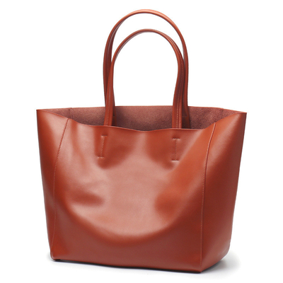 Zufällige Wechseldamen schultern ledernen Tote Bag Customized