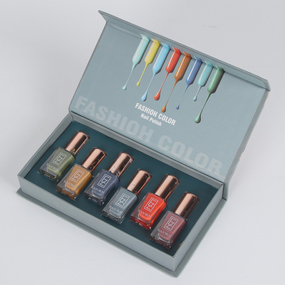 Kundenspezifischer LuxusLogo Printed Paper Empty Cosmetic Nagellack-Gel-Nagelpflege-Flaschen-Kasten