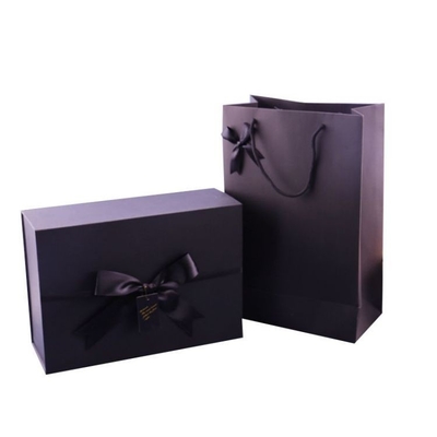 Kundenspezifische kosmetische Kasten-Schwarz-weiße Luxusboutiquen-kosmetische Paket-Geschenkbox