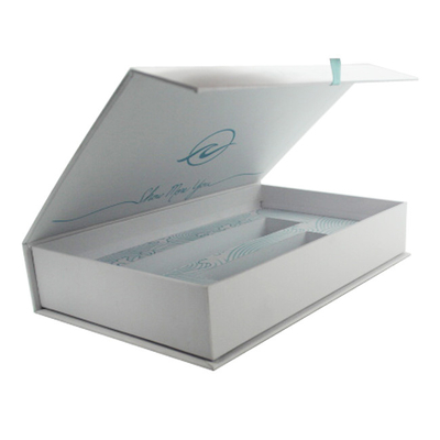 Buch-Art-Soem fertigen Druck-kosmetischen Papierkasten mit Logo Gold Stamping besonders an