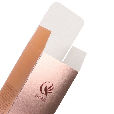 Flaschen-kosmetischer Luxuskasten Rose Gold Paper Packaging der Hautpflege-100ml