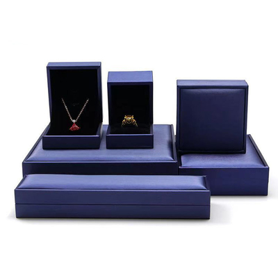 Luxusheiratsschmuck-Ring Storage Gift Box Brushed-Leder