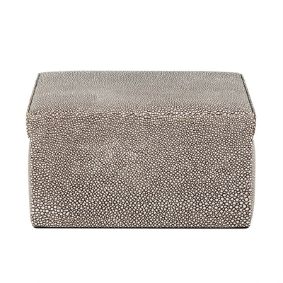Kundengerechter Faux-Leder-Geschenkbox-Schmuck-Verpackengeschenkbox