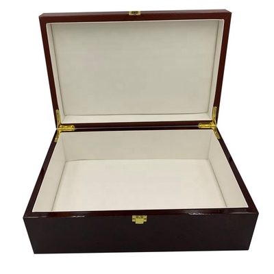 Neue Entwurfs-Halbleder-hölzerne Parfüm-Geschenkbox-arabischer Markt