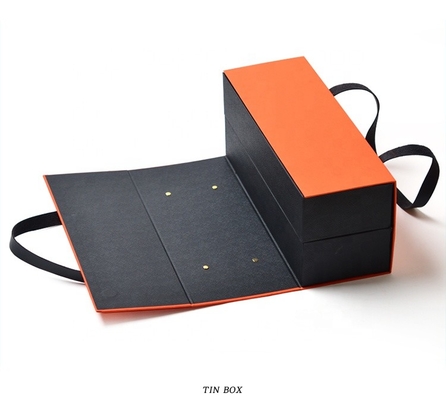Doppelschicht-lederne Geschenkbox