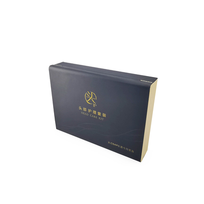 Hardware-Scharnier-Verschluss-Koffer, der Kasten PU-Schwarz-ledernen Kasten Glod Logo Personalized Engraved Leather Gift verpackt