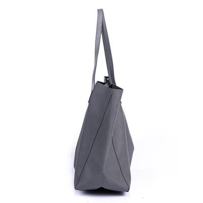 Wiederverwendbare Frauen PU lederner Tote Bag 	 L39 x W16 x H30 cm