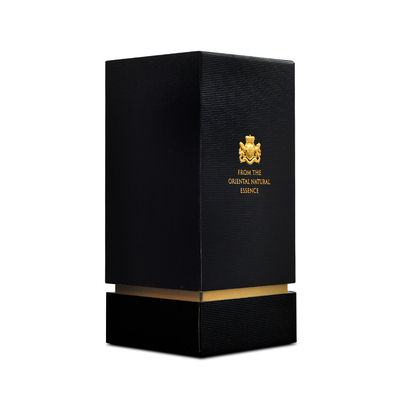 Guter Preis Leere schwarze Pappkosmetik-Verpackenparfüm-Kasten kundengebundenes Logo Online