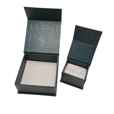 Guter Preis Lederne magnetische Geschenkbox ledernes Geschenkbox-Luxusschwarz-PUs Online