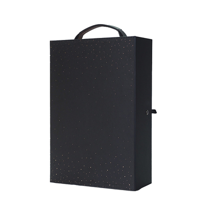 Guter Preis 0.30mm Zinnblech-Leder-Wein-Kasten Luxus-Champagne Bottle Leather Packaging Online