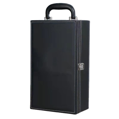 Guter Preis Rechteck-Rotwein-Flaschen-Geschenkbox-kundenspezifisches Logo 35.2x27x11.5cm Online