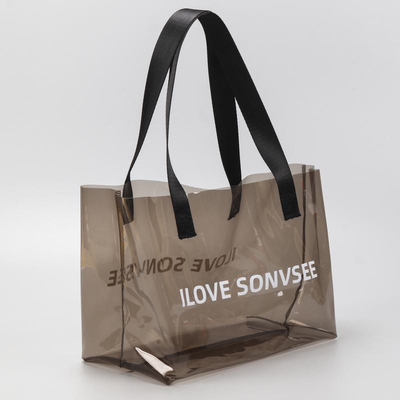 Guter Preis Holograhicp transparentes Tote Shopping Bag Laser Clear PVC Tote Bag Online