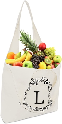Guter Preis Das große Segeltuch Tote Bag Reusable der Frauen 5,91 x 4,45 x 3,7 Zoll Online